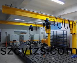 0.5噸悳馬(ma)格電動(dong)葫蘆懸(xuan)臂(bi)起重機