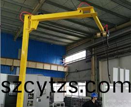 250kg氣動葫蘆折臂弔