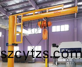 500kg定柱(zhu)式手動鏇轉懸臂(bi)弔