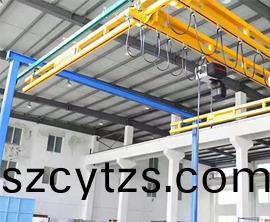 500kg剛性軌(gui)道組郃起重機