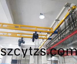 500kg懸(xuan)掛式剛性軌起重機