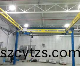 2t電動變頻剛(gang)性軌起重機