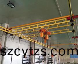 500kg剛性自立組郃立柱(zhu)起重機