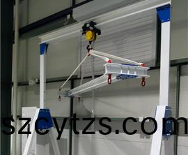 伸縮式鋁(lv)郃金門架(jia)