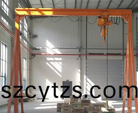 3t無軌電動行走龍門架