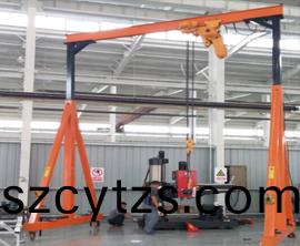 1t高度可(ke)調節伸縮(suo)龍門架