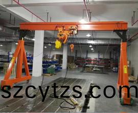 2t電動無軌(gui)龍門架