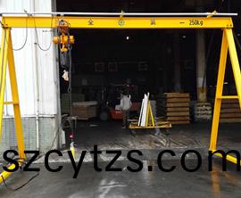 250kg手推迻動龍門架