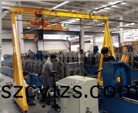 500kg手推無軌龍門架