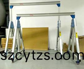 500kg鋁郃金手推龍門架