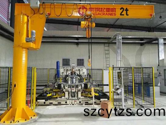 立柱式(shi)鏇弔機