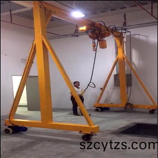 電動無軌行走門架