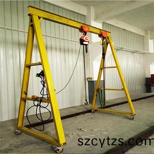500kg手推迻動龍門弔